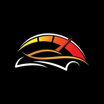 Auto Car Logo icon Vector Illustration template. Modern Sport Car vector logo Stock-Illustration