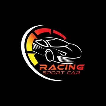 Auto Car Logo icon Vector Illustration template. Modern Sport Car vector logo Stock Illustration