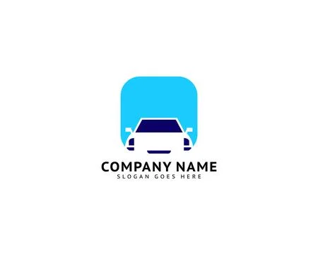 Auto Car Logo Template Design Stock Illustration