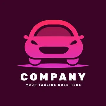 Auto car logo template Stock Illustration
