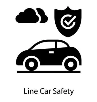 Auto Car Protection Illustrazione stock