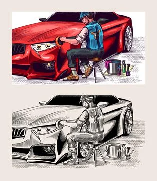 310+ Auto Detailing Stock Illustrations, Royalty-Free Vector Graphics &  Clip Art - iStock