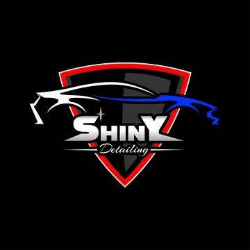 Auto detailing servis logo design template. Car Garage Premium Concept Logo 스톡 일러스트