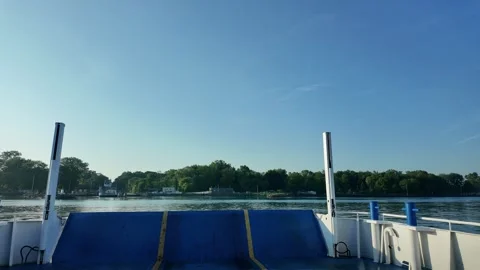 Auto Ferry 4K Video stock 311718043