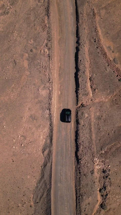 Auto Focus Mountain road Stock Footage 277331001