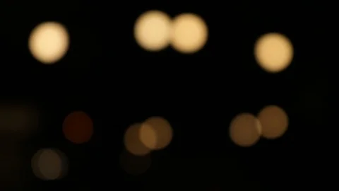 Auto fokus Bokeh light Stock Footage 91391617