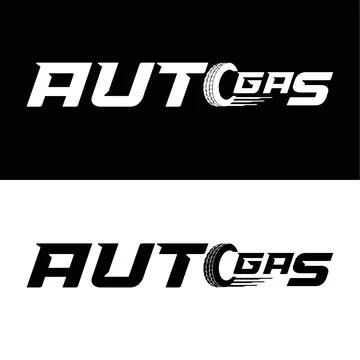 Auto Gas Logo Stock Illustration