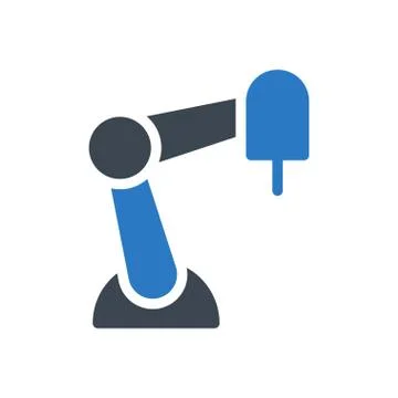 Auto glyph colour icon Illustrazione stock