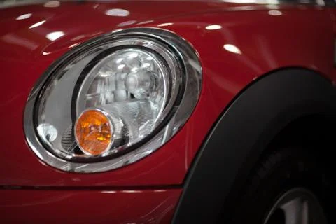 Auto headlight Stock Photos