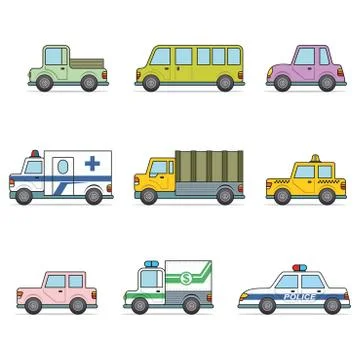 Auto Stock Illustration