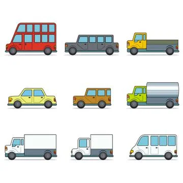 Auto Stock Illustration