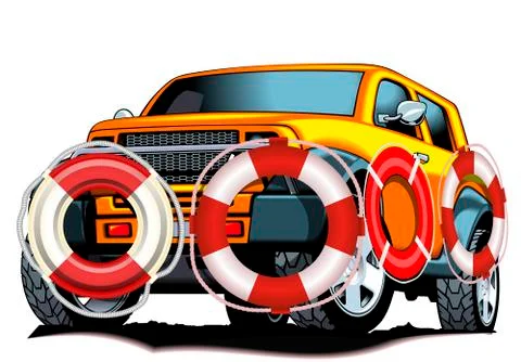 Auto insurance Stock Illustration