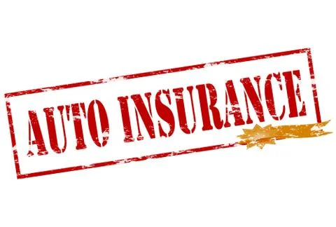 Auto insurance Stock Illustration