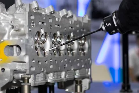 Auto measuring machine , CMM Stock Photos