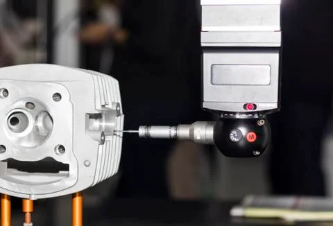 Auto measuring machine , CMM Foto stock