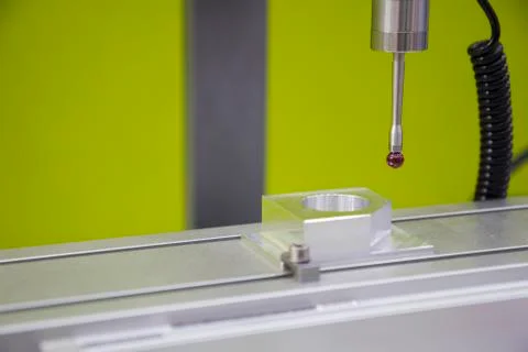 Auto measuring machine , CMM Foto stock