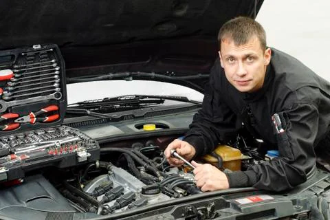 Auto mechanic 写真素材