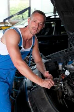 Auto mechanic Stock Photos