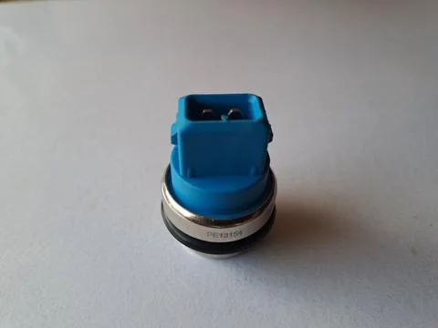 Auto parts temperature sensor Stock Photos