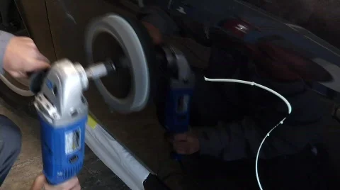 Auto Polishing Stock Footage 847330