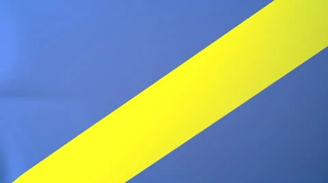 Auto Racing Blue Waving Flag Stock Footage 10761845