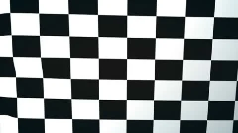 Auto Racing Chequered Waving Flag Stock Footage 10761850