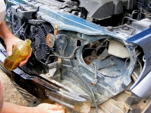 Auto repair workshop Stock Photos