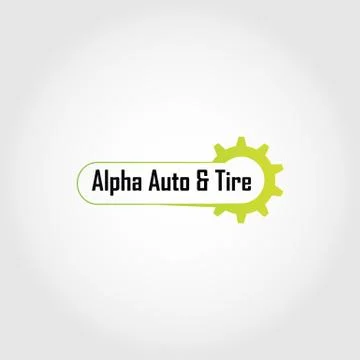 Auto repairing vector logo design template Stock Illustration