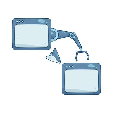 Auto reply Stock Illustration