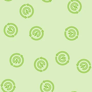 Auto reset product label caution line seamless pattern Stock Illustration