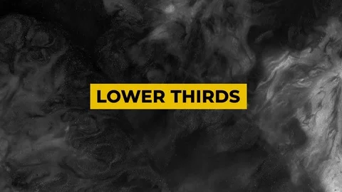Auto Resize Lower Thirds Stock After Effects