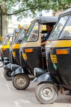 Auto Rickshaws Stock Photos
