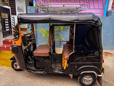 Auto Rikshaw Foto stock