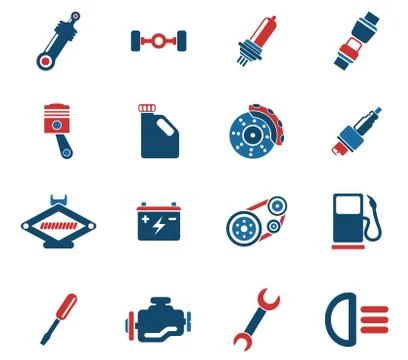 Auto Service Icons イラスト素材