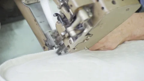 Auto Sewing Machine Video stock 72112634