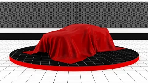 Auto show car presentation Stock Footage 133528752