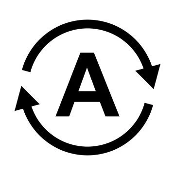 Auto stop start icon vector  automatically switch off car engine sign for g.. Stock Illustration