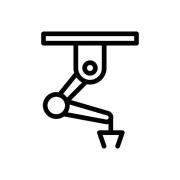 Auto thin line icon Illustrazione stock
