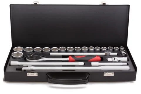 Auto tool kit Stock Photos