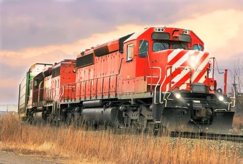 Auto Train from Detroit Stock Photos