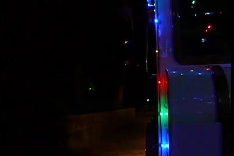 Auto train in the park Video stock 756650