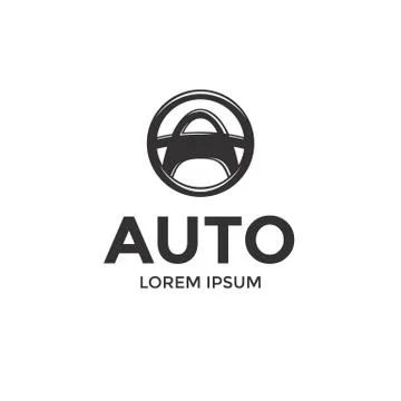 Auto vector logo Stock Illustration