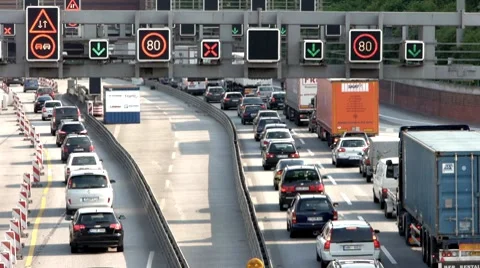 Autobahn 03 Stock Footage 8688268