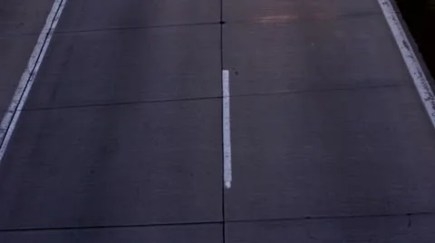 Autobahn from above Stock Footage 8838890