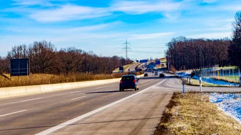 Autobahn 写真素材