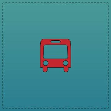 Autobus computer symbol Stock Illustration