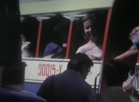 Autobus in lima, perù 1973 스톡 동영상 231797655