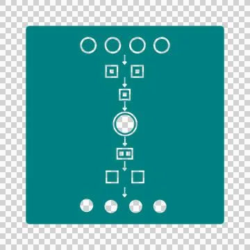 Autoencoder Architecture Abstract Encoder Decoder Latent Space 库存插图