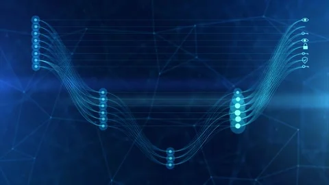 Autoencoder data protection online safety malware threat Stock Footage 348608117