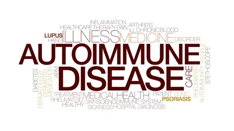 Autoimmune disease animated word cloud, ... | Stock Video | Pond5